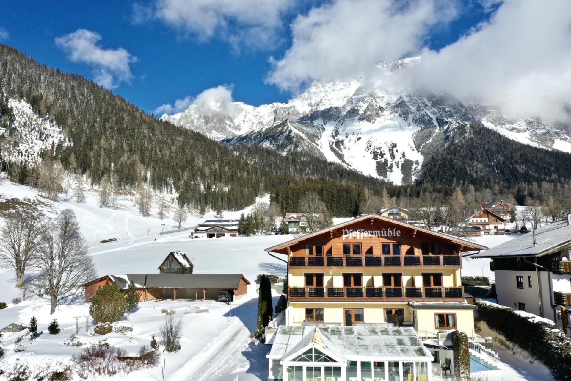 Aparthotel Pfeffermuehle Рамзау Экстерьер фото